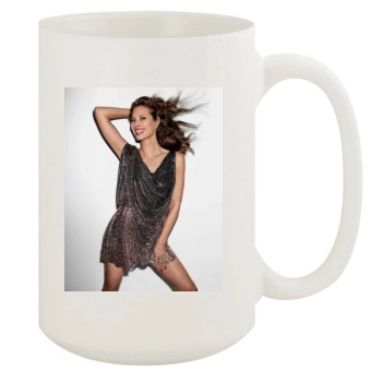 Christy Turlington 15oz White Mug