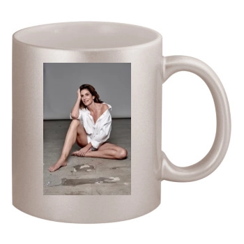 Cindy Crawford 11oz Metallic Silver Mug