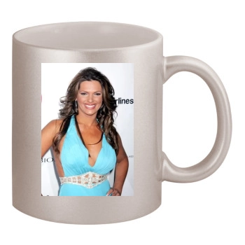 Barbara Bermudo 11oz Metallic Silver Mug