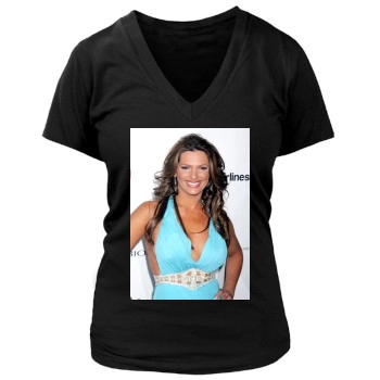 Barbara Bermudo Women's Deep V-Neck TShirt