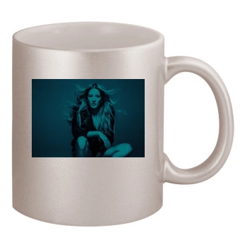 Ellie Goulding 11oz Metallic Silver Mug