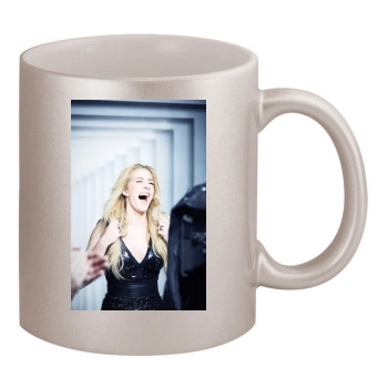 Ellie Goulding 11oz Metallic Silver Mug