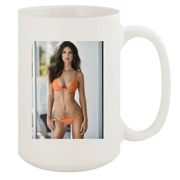 Emily Ratajkowski 15oz White Mug