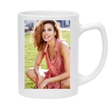 Eva Mendes 14oz White Statesman Mug