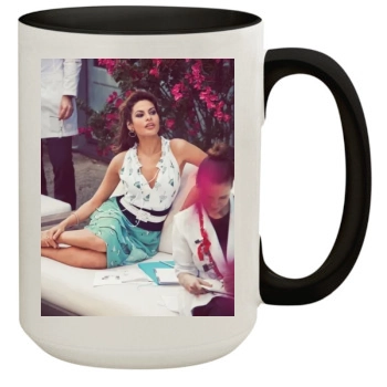 Eva Mendes 15oz Colored Inner & Handle Mug