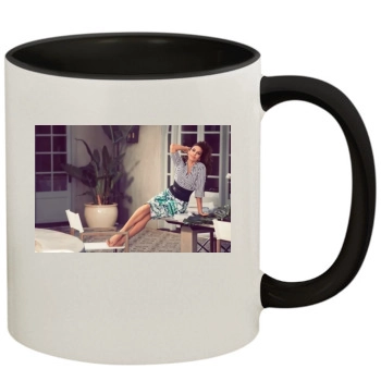 Eva Mendes 11oz Colored Inner & Handle Mug