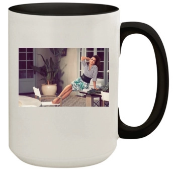 Eva Mendes 15oz Colored Inner & Handle Mug