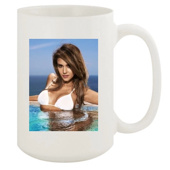 Jessica Alba 15oz White Mug