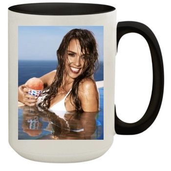 Jessica Alba 15oz Colored Inner & Handle Mug