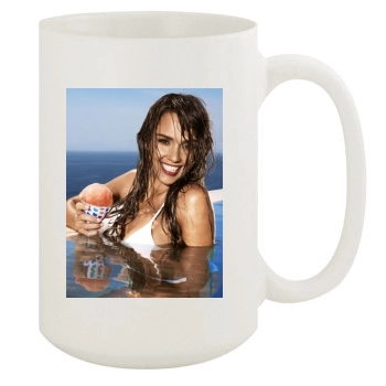 Jessica Alba 15oz White Mug