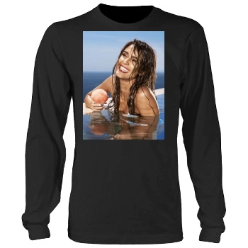 Jessica Alba Men's Heavy Long Sleeve TShirt