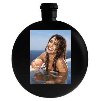 Jessica Alba Round Flask