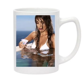 Jessica Alba 14oz White Statesman Mug