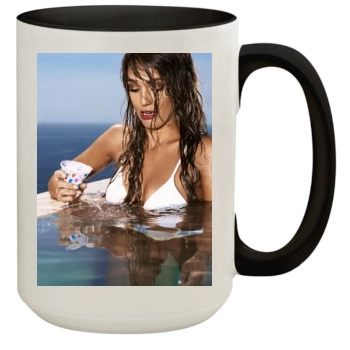 Jessica Alba 15oz Colored Inner & Handle Mug