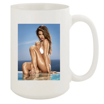 Jessica Alba 15oz White Mug