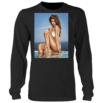 Jessica Alba Men's Heavy Long Sleeve TShirt