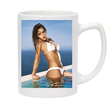 Jessica Alba 14oz White Statesman Mug