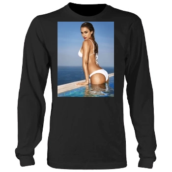 Jessica Alba Men's Heavy Long Sleeve TShirt