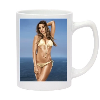 Jessica Alba 14oz White Statesman Mug