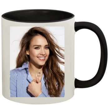 Jessica Alba 11oz Colored Inner & Handle Mug