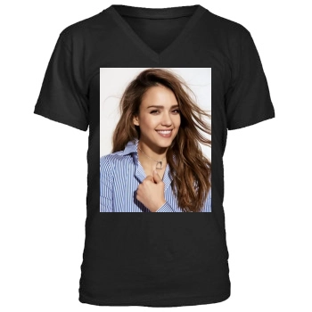 Jessica Alba Men's V-Neck T-Shirt