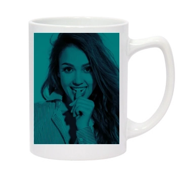 Jessica Alba 14oz White Statesman Mug