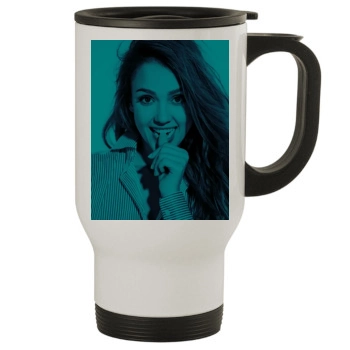 Jessica Alba Stainless Steel Travel Mug