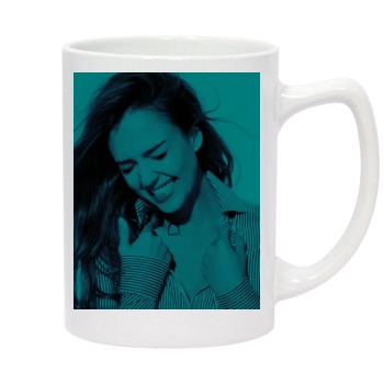 Jessica Alba 14oz White Statesman Mug