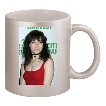 Bebe Neuwirth 11oz Metallic Silver Mug