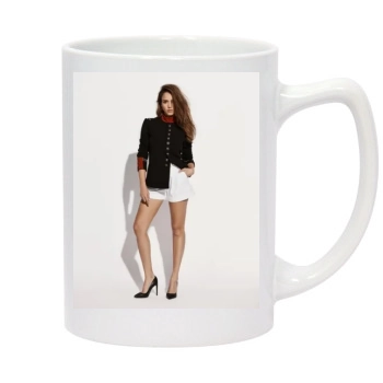 Jessica Alba 14oz White Statesman Mug