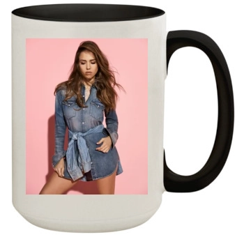 Jessica Alba 15oz Colored Inner & Handle Mug