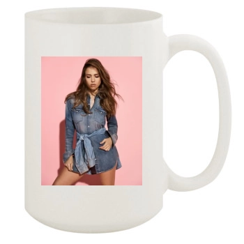 Jessica Alba 15oz White Mug