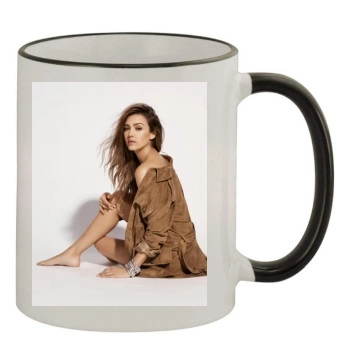 Jessica Alba 11oz Colored Rim & Handle Mug