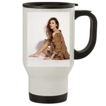 Jessica Alba Stainless Steel Travel Mug