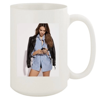 Jessica Alba 15oz White Mug