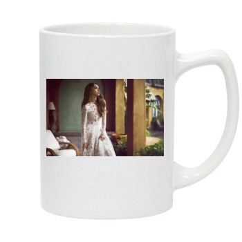 Jessica Alba 14oz White Statesman Mug