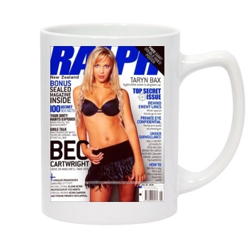 Bec Cartwright 14oz White Statesman Mug