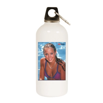 Bec Cartwright White Water Bottle With Carabiner