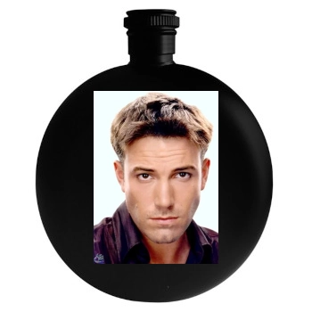 Ben Affleck Round Flask