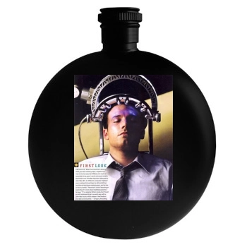 Ben Affleck Round Flask