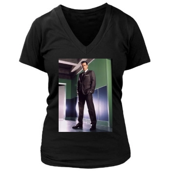 Ben Affleck Women's Deep V-Neck TShirt