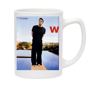 Ben Affleck 14oz White Statesman Mug