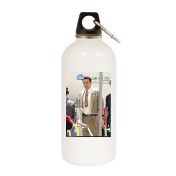 Ben Affleck White Water Bottle With Carabiner