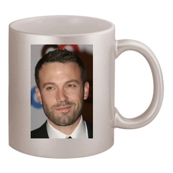 Ben Affleck 11oz Metallic Silver Mug