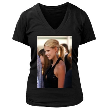 Beth Ostrosky Women's Deep V-Neck TShirt