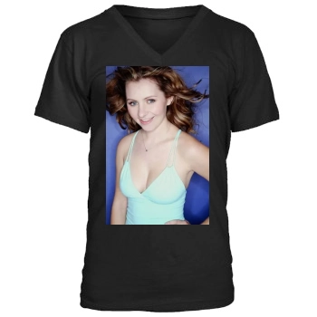 Beverley Mitchell Men's V-Neck T-Shirt