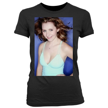 Beverley Mitchell Women's Junior Cut Crewneck T-Shirt