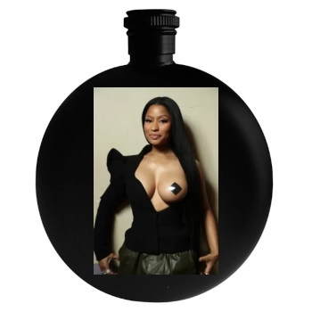 Nicki Minaj Round Flask