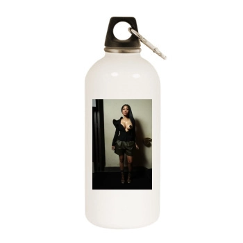 Nicki Minaj White Water Bottle With Carabiner