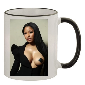 Nicki Minaj 11oz Colored Rim & Handle Mug